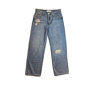 Levi's Girls Wide Leg Denim Jeans Size 14 Multi Denim